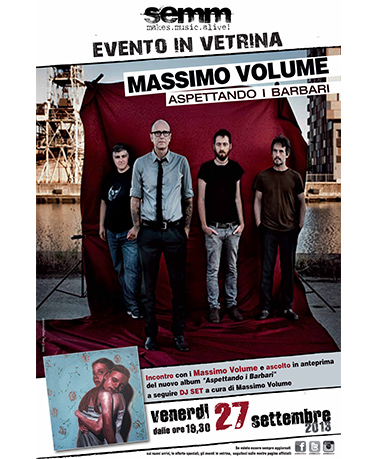 semm store evento instore Massimo Volume Bologna