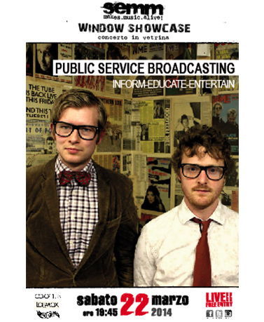 semm store evento instore Public Service Broadcasting Bologna