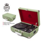 Giradischi GPO Attache verde