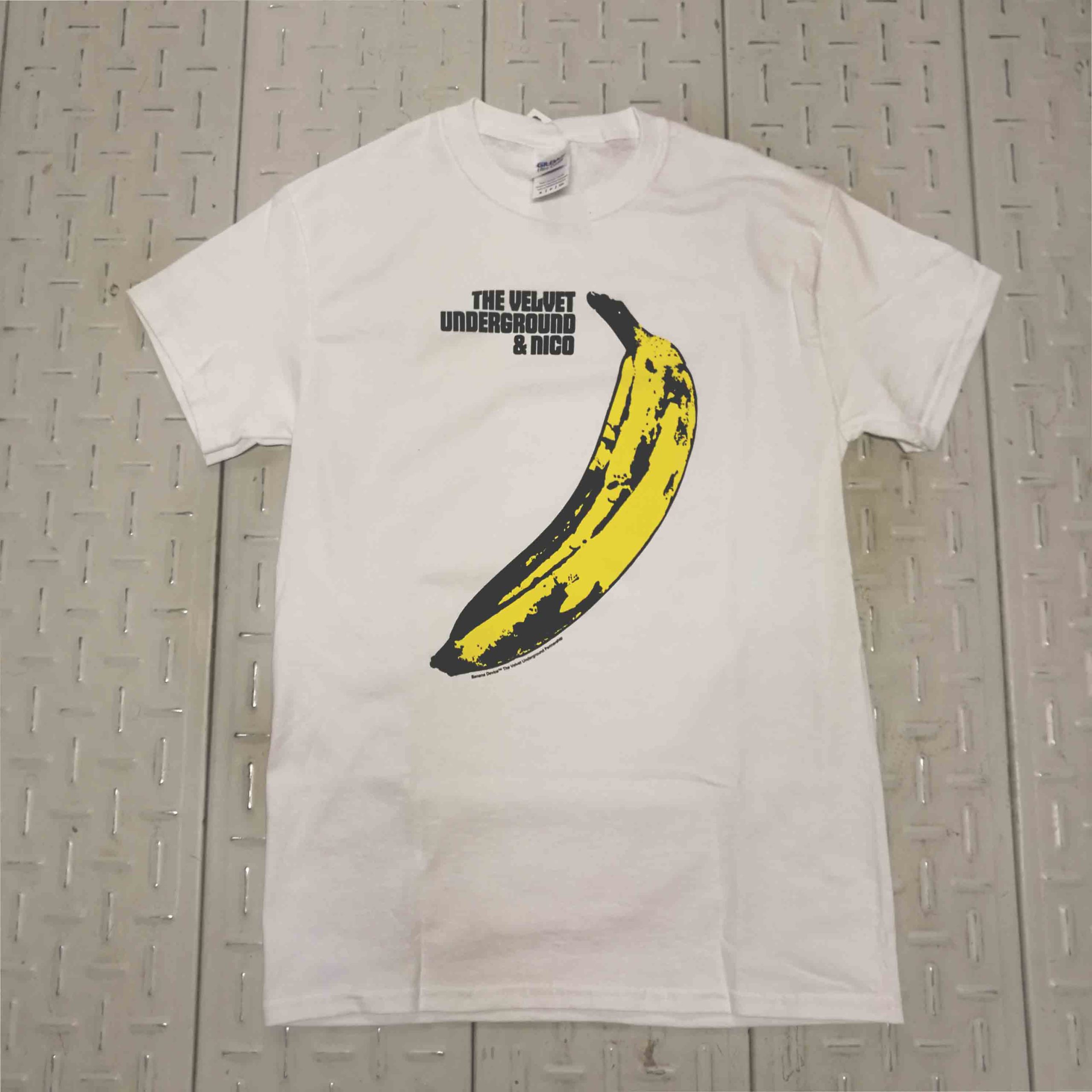 VELVET-UNDERGROUND-Banana-T-shirt-