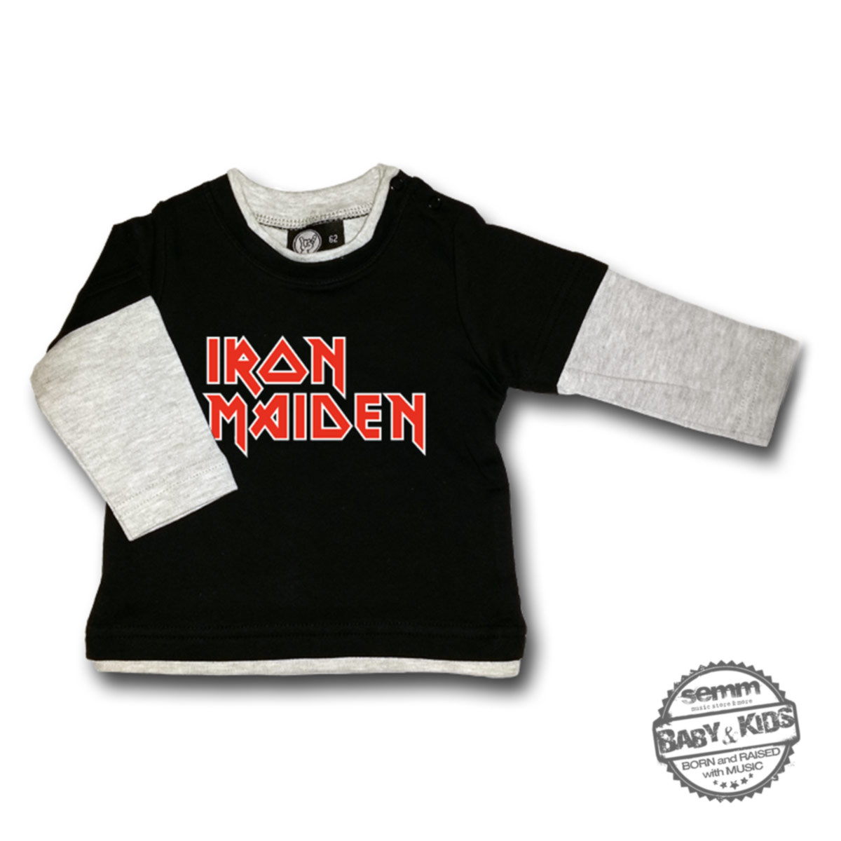 IRON MAIDEN, T-shirt 0-24mesi