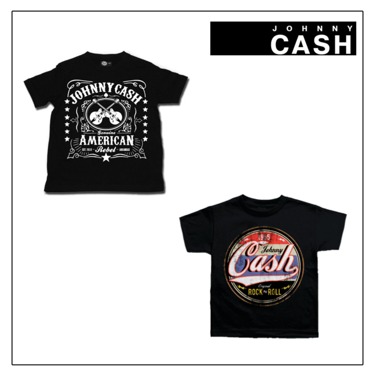 JOHNNY CASH T-shirt Bambino 2-10 anni