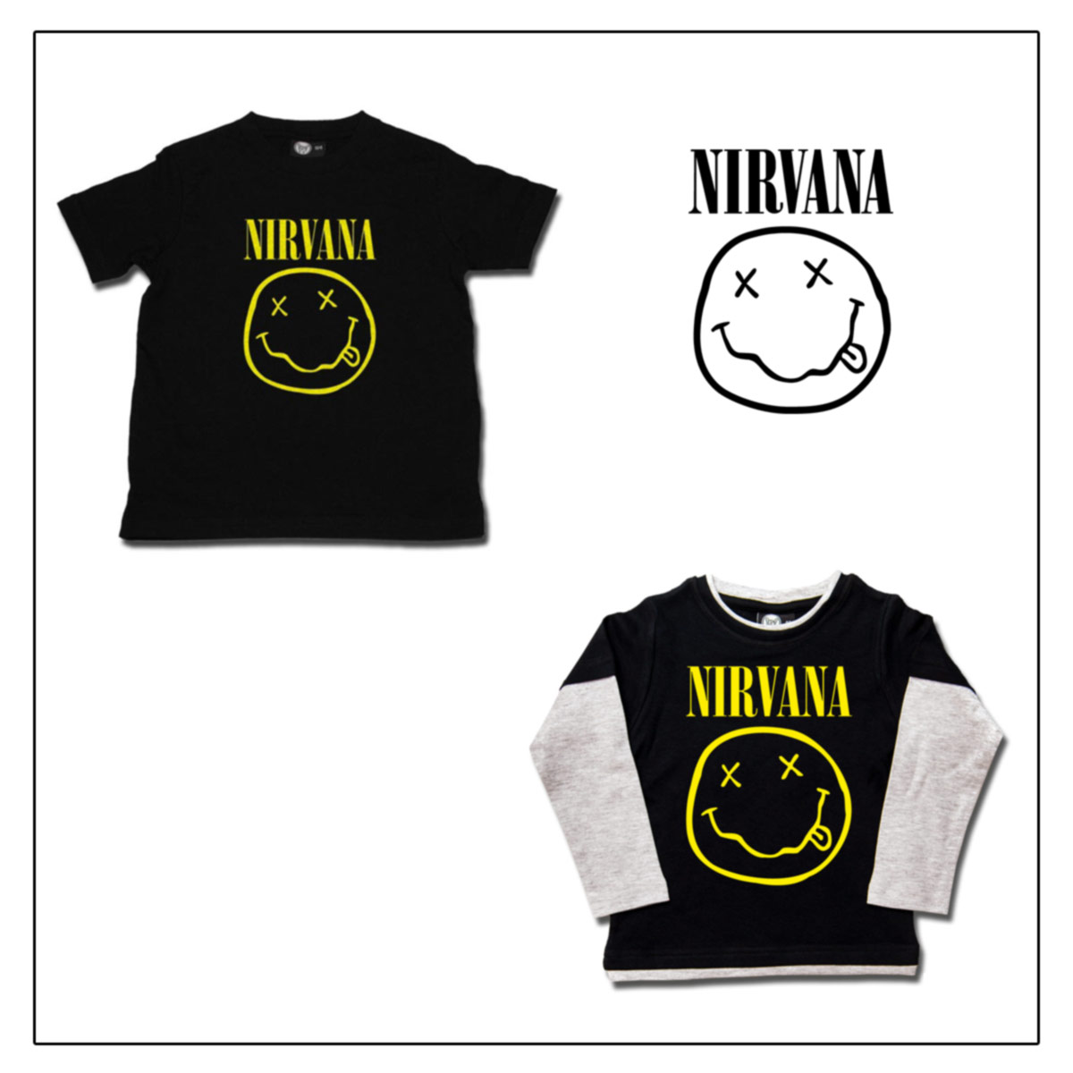 NIRVANA T-shirt Bambino 2-12 anni