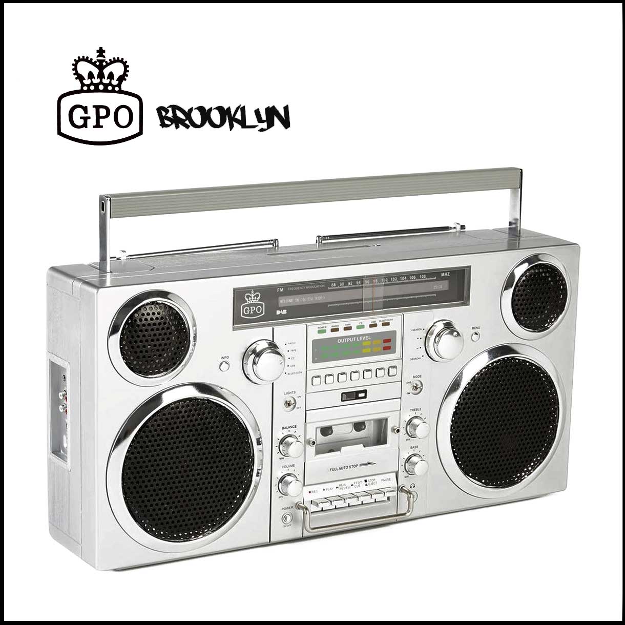 GPO Brooklyn Ghetto Blaster Boombox