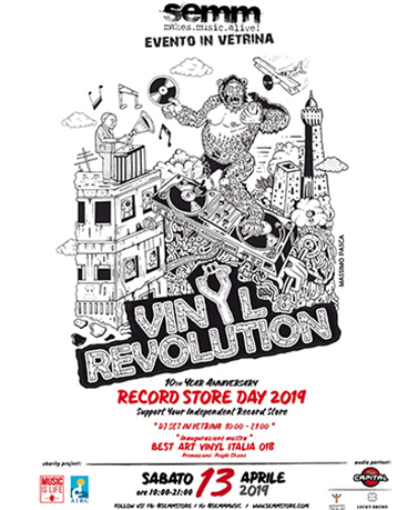 semm store evento record store 2019 Bologna