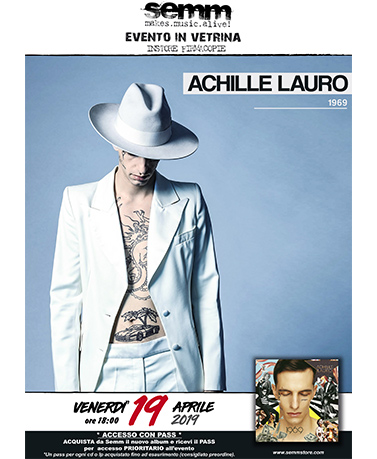 semm store evento instore Achille Lauro Bologna