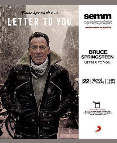 semm store evento open night Bruce Springsteen Bologna