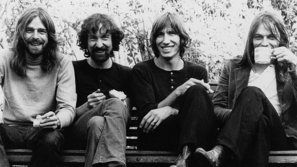 pink floyd Roger Waters, David Gilmour, Nick Mason e Richard Wright