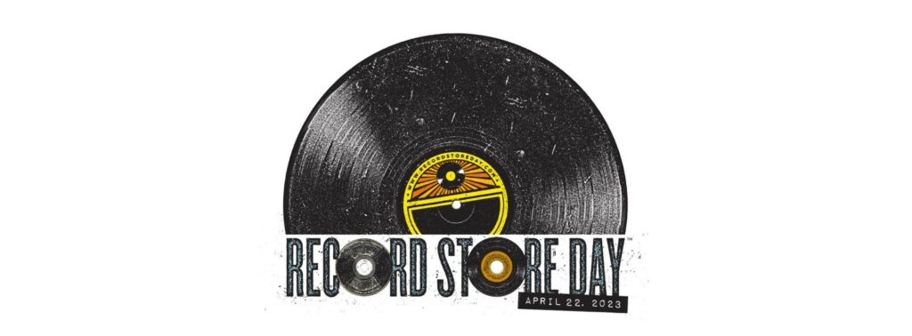 Logo Record Store Day 2023 sabato 22 aprile 2023