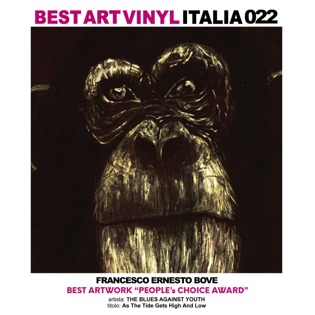 Vincitore categoria People's Choice Award, copertina di Francesco Ernesto Bove per il disco As The Tide Gets High And Low di The Blues Against The Youth