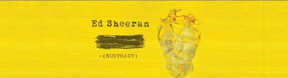 Ed Sheeran Subtract anteprima nazionale esclusiva edizione limitata CD + poster da SEMM Music Store Bologna