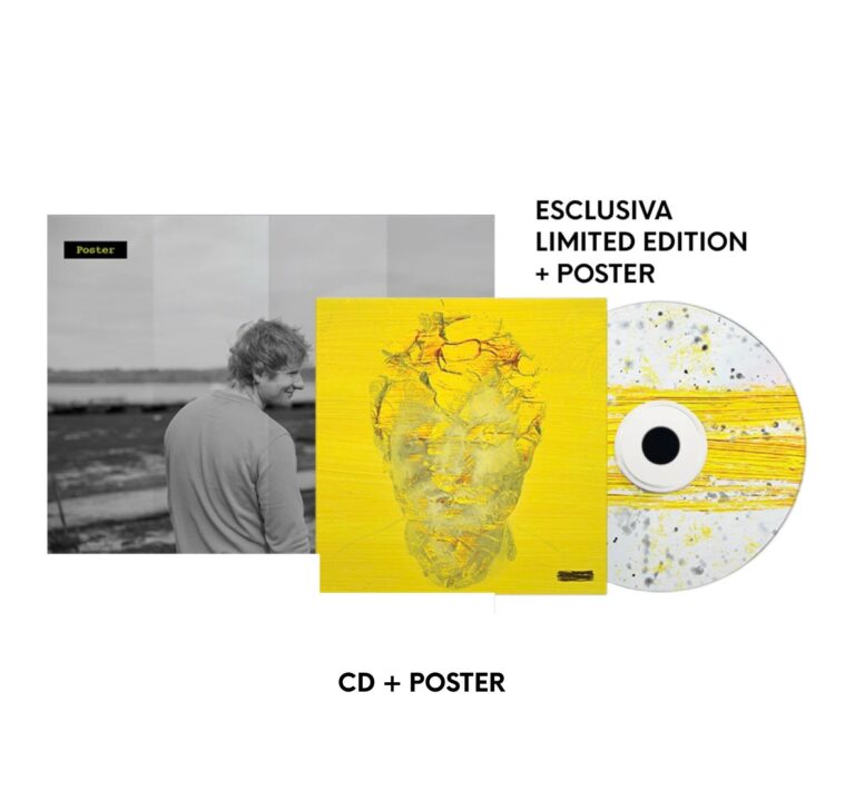 Ed Sheeran Subtract edizione limitata cd + poster