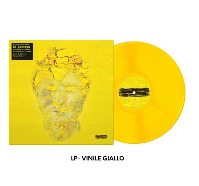 Ed Sheeran Subtract LP vinile giallo